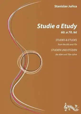 Hudba - noty, spevníky, príručky Studie a Etudy 60. a 70. let - Stanislav Juřica