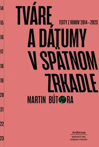 Slovenské a české dejiny Tváre a dátumy v spätnom zrkadle - Martin Bútora