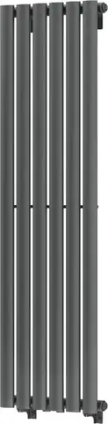 Radiátory do kúpeľne MEXEN - Oregon vykurovací rebrík/radiátor 1200 x 360 mm, 417 W, antracit W202-1200-350-00-66