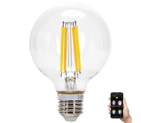 Žiarovky  B.V. LED Žiarovka FILAMENT G80 E27/6W/230V 2700-6500K -  S10301K81