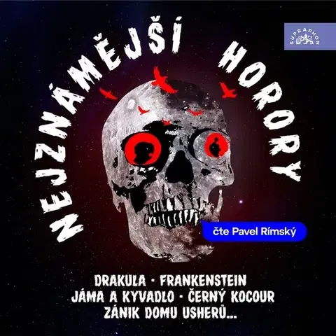 Detektívky, trilery, horory SUPRAPHON a.s. Nejznámější horory