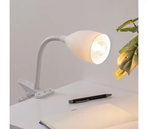 Lampy Atmosphera - Lampa s klipom SILY 1xE14/7W/230V biela 116178C