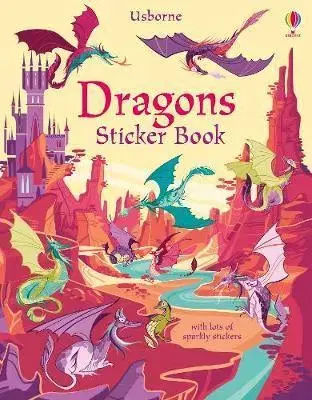 V cudzom jazyku Dragons Sticker Book - Fiona Watt
