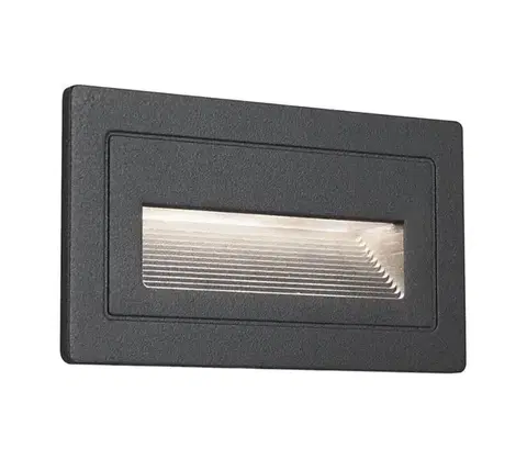 Svietidlá Paulmann 94383 - LED/4W IP44 Vonkajšie vstavané svietidlo LONG 230V 94383