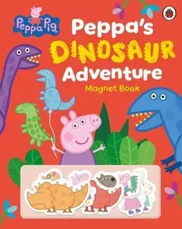 3D, magnetické, priestorové knihy Peppa Pig: Peppa’s Dinosaur Adventure: Magnet Book