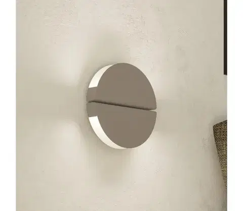 Svietidlá Eglo 902121 - LED Vonkajšie nástenné svietidlo PIANOSA LED/4,5W/230V IP44 béžová 902121