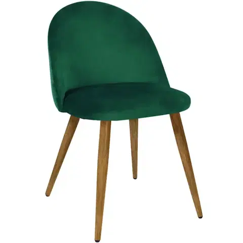 Čalúnené stoličky Stolička Banff 80107cm-V15 Dark Green