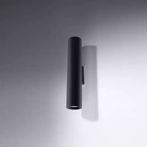 Lampy do obývačky Nástenné svietidlo Texas 2 A-0330 čierna