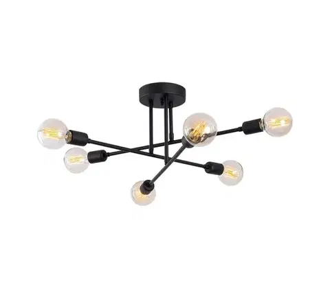Svietidlá  Prisadený luster FLOWER 6xE27/40W/230V 521SHN1132