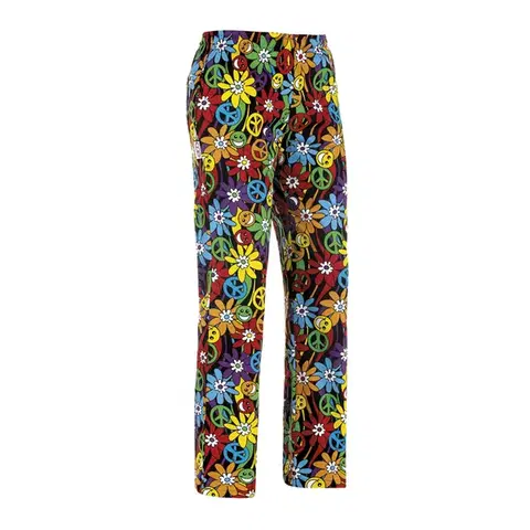 Oblečenie, obuv a doplnky EGOCHEF Nohavice EGOchef - Peace and Love  XXXL