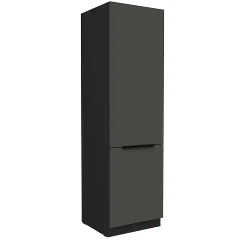 Kuchynské skrinky stojace Kuchynská skrinka Aria-Gr/Bl Anti Fingerprint 60dk-210 2f