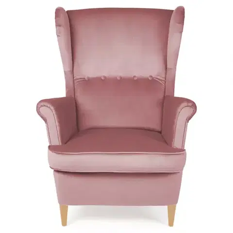 Moderné kreslá Kreslo Royal Bluvel 52/prírodné