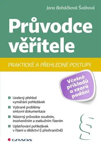 Právo ČR Průvodce věřitele - Jana Boháčková Švábová