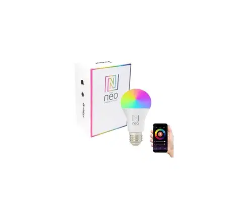Žiarovky  NEO SMART LED žárovka E27 11W RGB+CCT barevná a bílá, stmívatelná, Zigbee, TUYA