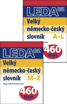Slovníky Velký německo-český slovník (A-L+M-Z) dvojzv. - Kolektív autorov,Hugo Siebenschein