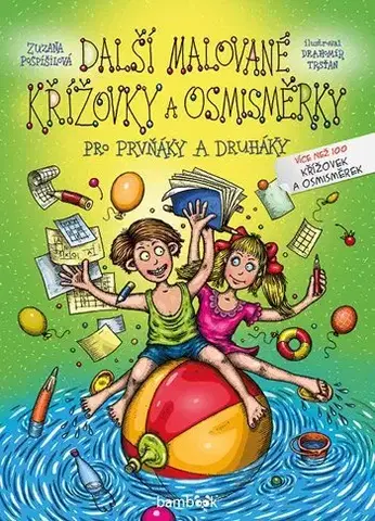 Pre deti a mládež - ostatné Další malované křížovky a osmisměrky pro prvňáky a druháky - Zuzana Pospíšilová,Drahomír Trsťan