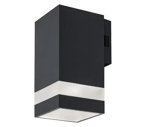 LED osvetlenie Rabalux 77209 - LED vonkajšie nástenné svietidlo URFA LINE LED/9W/230V IP65 antracit 77209