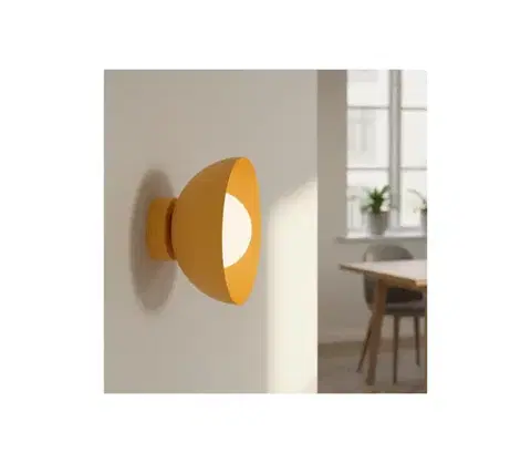 Svietidlá EMIBIG Nástenné svietidlo BIBI 1xG9/8W/230V oranžové 1548/K1