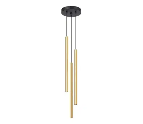 Svietidlá  SL.1197 - Luster na lanku PASTELO 3xG9/8W/230V zlatá SL.1197