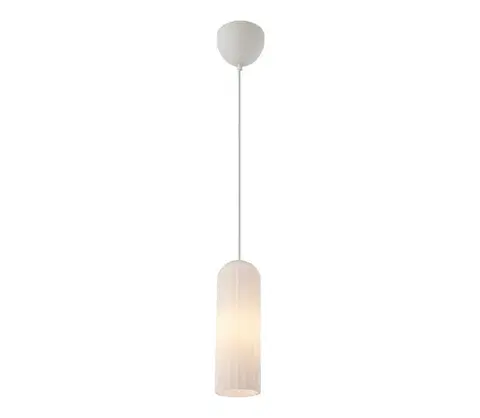 Svietidlá Nordlux - Závesný luster MIELLA na lanku 1xE27/25W/230V biely 2412523001