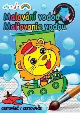 Nalepovačky, vystrihovačky, skladačky Cestovanie - Malování vodou / Maľovanie vodou