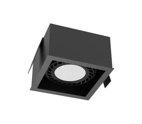 Svietidlá - Brosline 3272 - Podhľadové svietidlo CAGE 1xGU10/18W/230V čierne 3272