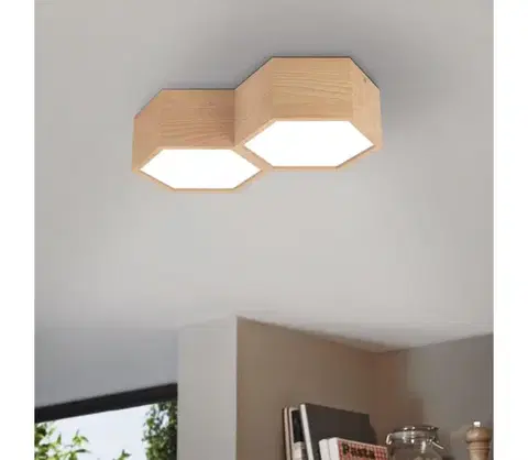 Svietidlá Eglo 98861 - Stropné svietidlo MIRLAS 2xE27/9W/230V 98861