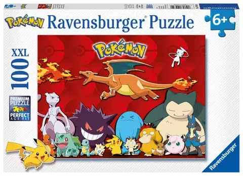 XL dieliky Ravensburger Puzzle Pokémon 100 XXL Ravensburger