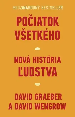 Archeológia, genealógia a heraldika Počiatok všetkého. Nová história ľudstva - David Graeber,David Wengrow,Pavol Šveda