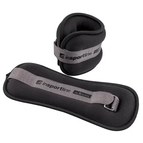 Ostatné fitness náradie Závažie na zápästie a členok inSPORTline ON-X Neoprener 2x0,5 kg