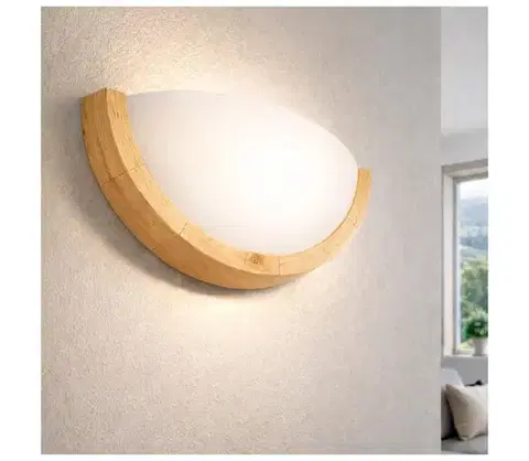 Svietidlá  Nástenné svietidlo NATURAL SLIM 1xE27/60W/230V borovica LD-PD-8.4 SOSNA