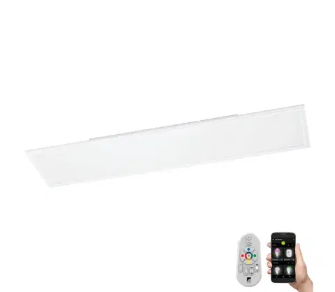 Svietidlá Eglo 33203 - LED RGBW Stmievateľný prisadený panel SALOBRENA LED/34W/230V + DO 33203