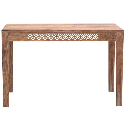 Jedálenské stoly Jedálenský stôl Mira 120x90 indický masív palisander