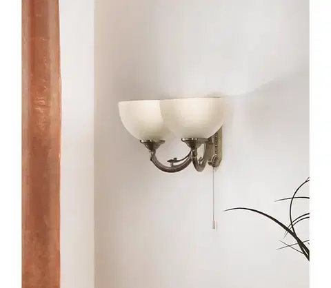 Svietidlá EGLO 82752 - nástenné svietidlo SAVOY 2xE14/40W 82752
