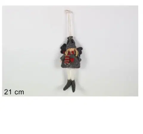 Sošky, figurky - anjeli MAKRO - Anjel závesný 21cm