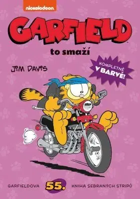Komiksy Garfield to smaží (č. 55) - Jim Davis