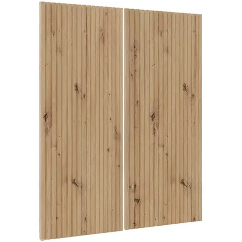 Kuchynské skrinky Čelo skrinky Luxeo F14-G80(100) ryfla dub