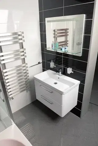 Kúpeľňový nábytok SAPHO - Kúpeľňový set THEIA 80, biela KSET-069