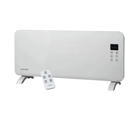 Predlžovacie káble Concept KS4000 - Elektrický priamotop/konvektor 2000W IP24 biela +diaľkové ovládanie KS4000