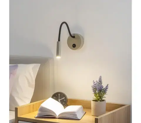 Svietidlá BRILAGI - LED Flexibilná nástenná lampa MAYA LED/3W/230V 4000K béžová BRI083