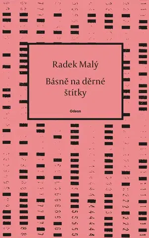 Poézia Básně na děrné štítky - Radek Malý