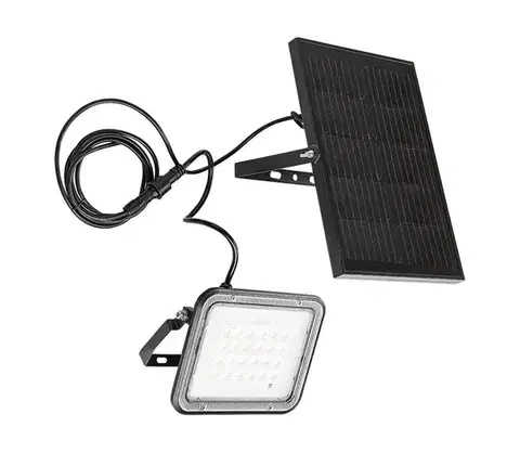 LED osvetlenie Rabalux 77141 - LED solárny reflektor MELK LED/6,5W/3,2V 1000mAh IP65 77141