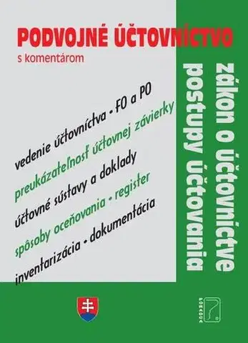 Dane, účtovníctvo Podvojné účtovníctvo s komentárom - Ing. Ľudmila Novotná