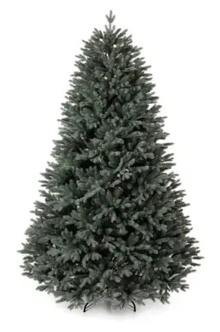 Vianočné stromčeky Kinekus Stromček vianočný smrek strieborný 1,8 m