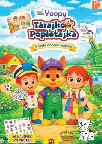 Príprava do školy, pracovné zošity Tárajko a Popletajka - veselé dobrodružstvá PZ - Eva Barnišinová