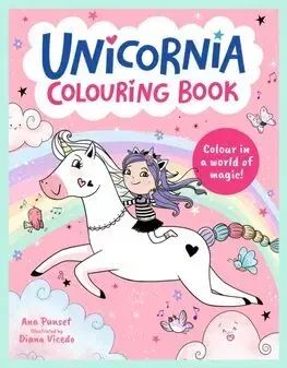 Pre deti a mládež - ostatné Unicornia Colouring Book - Ana Punsetová