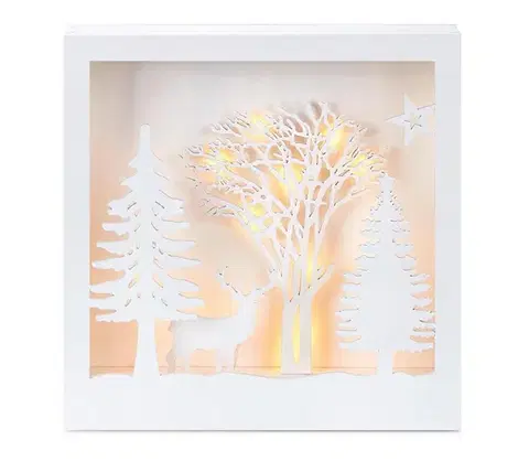 Vianočné dekorácie Markslöjd 705026 - LED Vianočná dekorácia FOLKABO 20xLED/0,06W/3xAA 705026