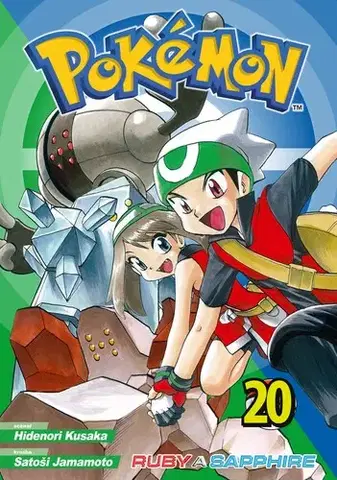 Manga Pokémon 20 - Ruby a Sapphire - Hidenori Kusaka,Satoši Jamamoto,Matyáš Anton