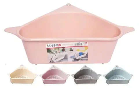 Cedníky MAKRO - Cedník závesný rôzne farby, umelá hmota