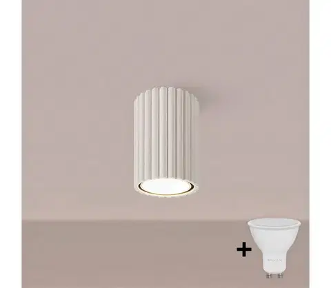 Svietidlá BRILAGI - LED bodové svietidlo CRESTO 1xGU10/10W/230V 10 cm krémové BR.1587